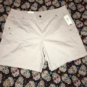 🦋HP🦋 Women’s Grey Mid-Rise Shorts